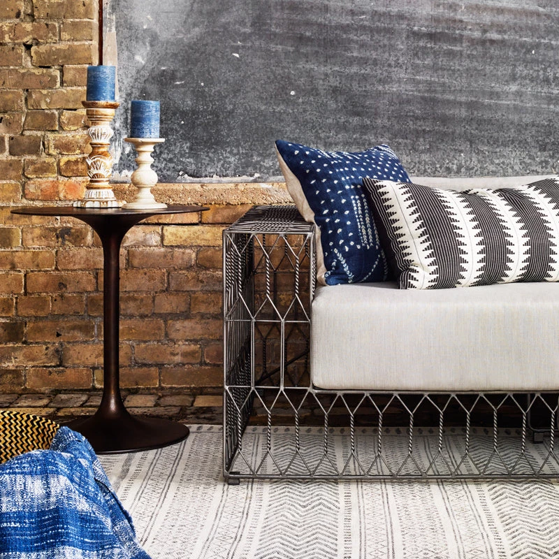 FOUR HANDS TULIP SIDE TABLE: ANTIQUE RUST 4 FOUR HANDS TULIP SIDE TABLE: ANTIQUE RUST