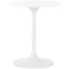 FOUR HANDS Furniture TULIP SIDE TABLE: WHITE