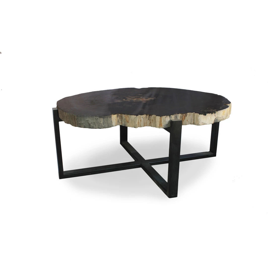 URBIA MILO PETRIFIED WOOD COFFEE TABLE: DARK Furniture 2 URBIA MILO PETRIFIED WOOD COFFEE TABLE: DARK Furniture