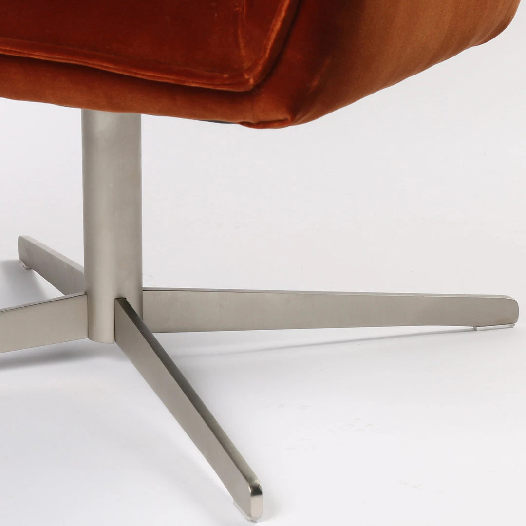 FOUR HANDS Living Room JACOB RUST VELVET SWIVEL CHAIR 7 FOUR HANDS Living Room JACOB RUST VELVET SWIVEL CHAIR