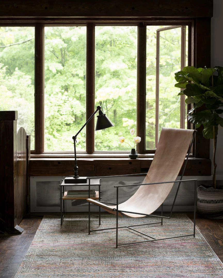 LOLOI JAVARI 02 RUG: CHARCOAL / SUNSET 4 LOLOI JAVARI 02 RUG: CHARCOAL / SUNSET