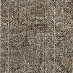 LOLOI JAVARI 06 RUG: CHARCOAL / SILVER
