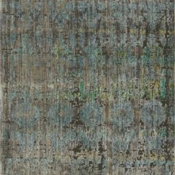 LOLOI JAVARI 07 RUG: STEEL / LAGOON
