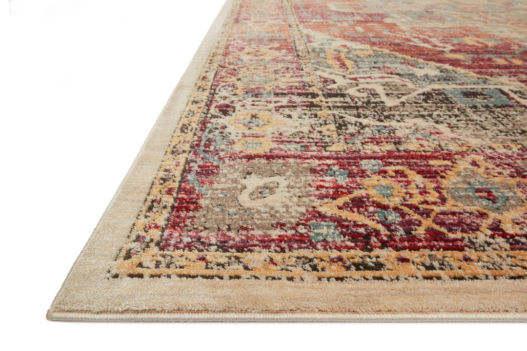 LOLOI JAVARI 08 RUG: BERRY / SUNRISE 6 LOLOI JAVARI 08 RUG: BERRY / SUNRISE