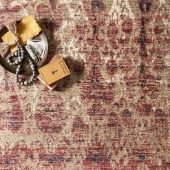 LOLOI JAVARI 10 RUG: DRIZZLE / BERRY 5 LOLOI JAVARI 10 RUG: DRIZZLE / BERRY