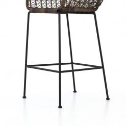 FOUR HANDS BANDERA INDOOR-OUTDOOR WICKER BAR STOOL Furniture