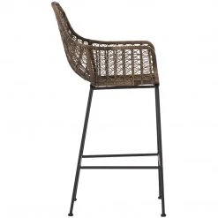 FOUR HANDS BANDERA INDOOR-OUTDOOR WICKER BAR STOOL Furniture