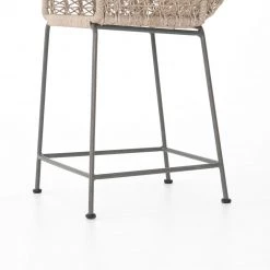 FOUR HANDS BANDERA INDOOR-OUTDOOR WICKER COUNTER STOOL