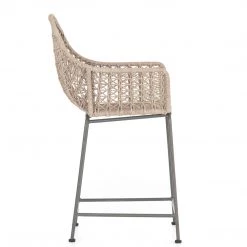 FOUR HANDS BANDERA INDOOR-OUTDOOR WICKER COUNTER STOOL