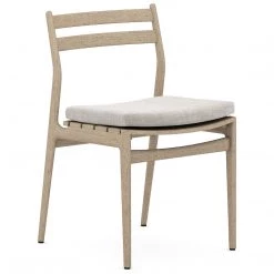 FOUR HANDS ATHERTON OUTDOOR DINING CHAIR: WASHED BROWN