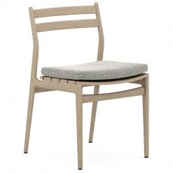 FOUR HANDS ATHERTON OUTDOOR DINING CHAIR: WASHED BROWN