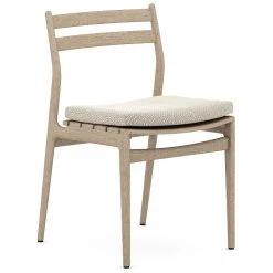 FOUR HANDS ATHERTON OUTDOOR DINING CHAIR: WASHED BROWN