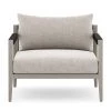 FOUR HANDS SHERWOOD OUTDOOR CHAIR: WEATHERED GREY