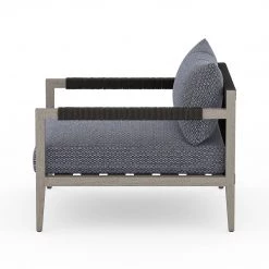 FOUR HANDS SHERWOOD OUTDOOR CHAIR: WEATHERED GREY