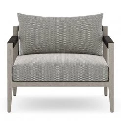 FOUR HANDS SHERWOOD OUTDOOR CHAIR: WEATHERED GREY