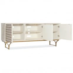 HOOKER JAIDEN MARKET THREE DRAWER BOHO CREDENZA