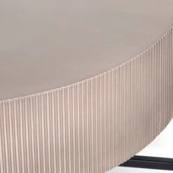 FOUR HANDS JOLENE OUTDOOR TAUPE CONCRETE COFFEE TABLE