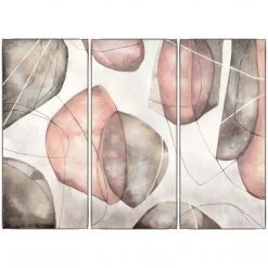 L ART "Jupiter Jumble I, II, III" Canvas Art Series Wall Art