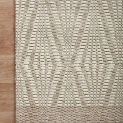 LOLOI KENZIE HAND-WOVEN WOOL+POLY BLEND FLAT RUG