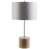 SURYA Lighting FINN LAMP: NATURAL