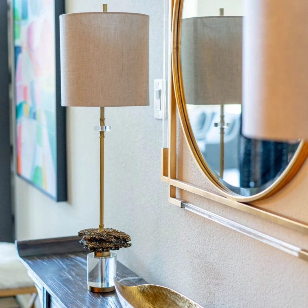 UTTERMOST Lighting KIOTA ANTIQUE GOLD BUFFET LAMP 2 UTTERMOST Lighting KIOTA ANTIQUE GOLD BUFFET LAMP