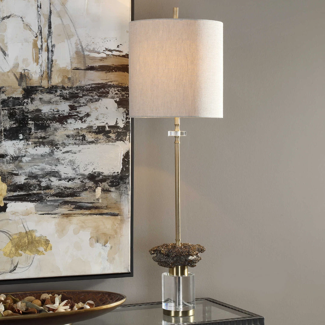 UTTERMOST Lighting KIOTA ANTIQUE GOLD BUFFET LAMP 3 UTTERMOST Lighting KIOTA ANTIQUE GOLD BUFFET LAMP