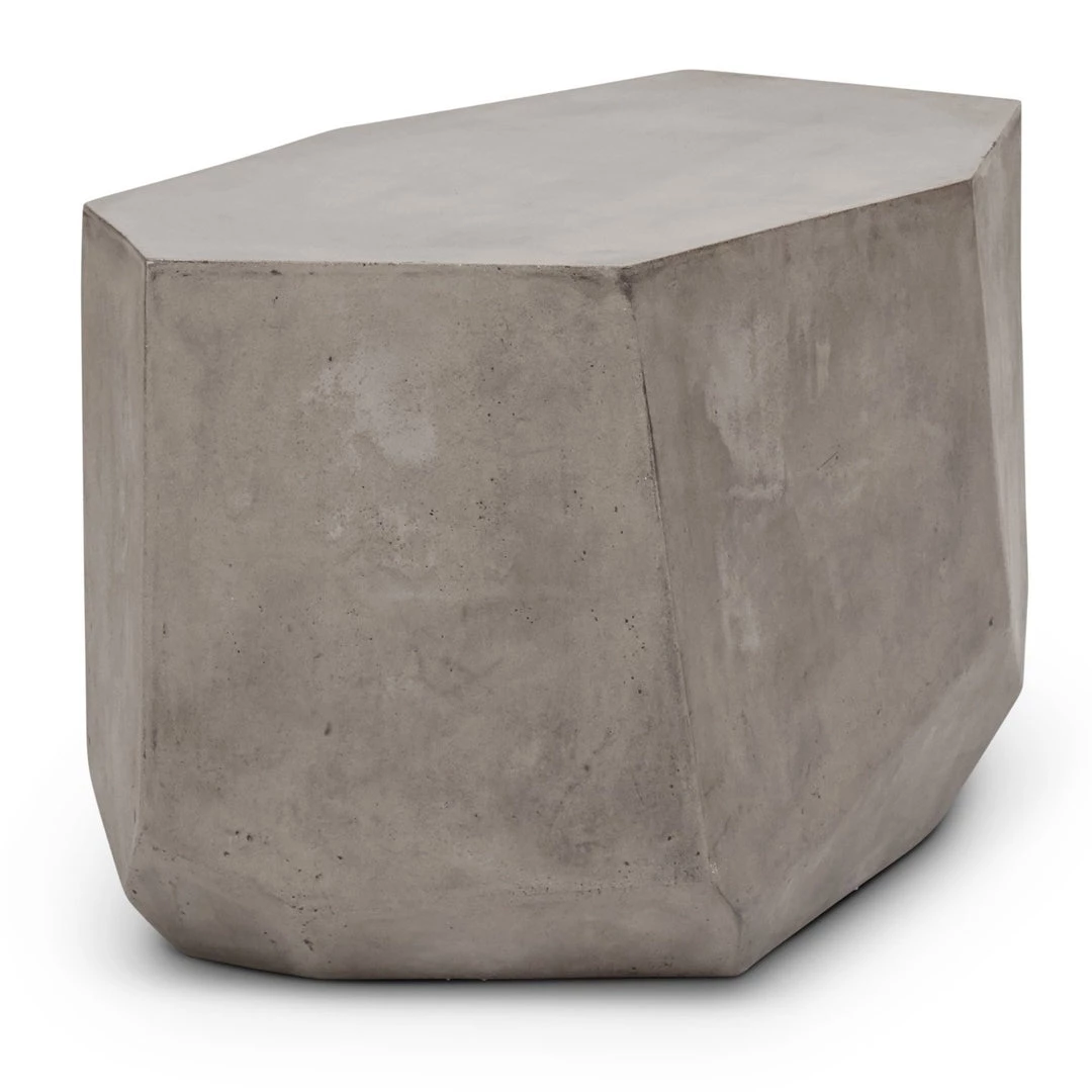 URBIA KRISTAL CONCRETE END TABLE 1 URBIA KRISTAL CONCRETE END TABLE