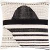 SURYA LUNA BLACK + NATURAL ACCENT PILLOW Pillows + Decor