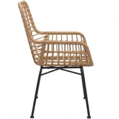 ZUO Outdoor LYON NATURAL WICKER DINING CHAIR | SET OF 2