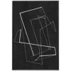 L ART "LINES AND DISTANCE II" CANVAS ART