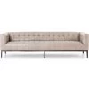 FOUR HANDS Furniture MARLIN LEATHER SOFA: DUSTY STONE