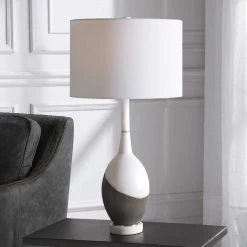 UTTERMOST Lighting MAXIM CONCRETE TABLE LAMP