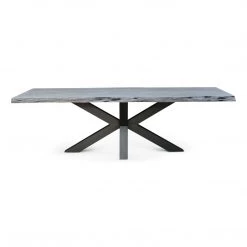 MOES MAXIM GREY LIVE EDGE DINING TABLE