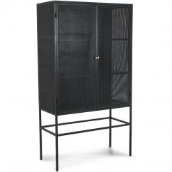 MOES Furniture MESH METAL INDUSTRIAL CABINET