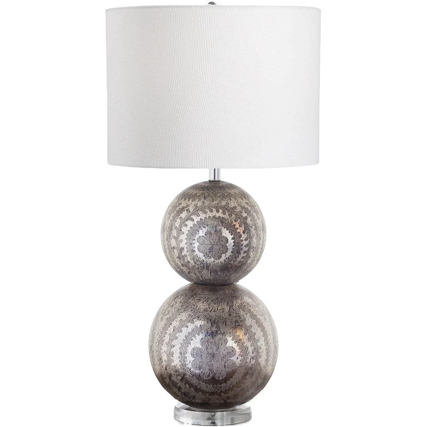 SURYA Lighting MILLICENT ETCHED GLASS LAMP 1 SURYA Lighting MILLICENT ETCHED GLASS LAMP