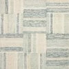 LOLOI MILO HAND-TUFTED WOOL RUG: AQUA, DENIM