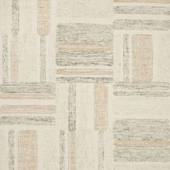 LOLOI MILO HAND-TUFTED WOOL RUG: CAMEL, GRANITE