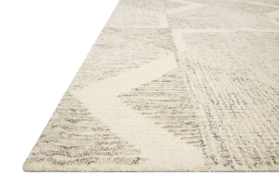 LOLOI MILO HAND-TUFTED WOOL RUG: IVORY, GRANITE 6 LOLOI MILO HAND-TUFTED WOOL RUG: IVORY, GRANITE
