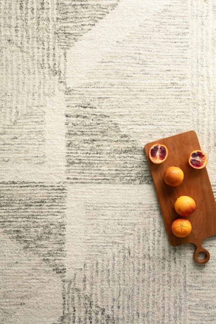 LOLOI MILO HAND-TUFTED WOOL RUG: IVORY, GRANITE 4 LOLOI MILO HAND-TUFTED WOOL RUG: IVORY, GRANITE