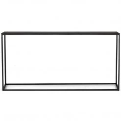 UTTERMOST MOJO BRONZE ALUMINUM SLAB CONSOLE TABLE