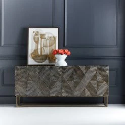 HOOKER MARCELLUS 4 DOOR CONSOLE CREDENZA Furniture