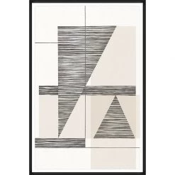 L ART "MIDNIGHT CITY I & II" GLASS FRAMED ART Wall Art