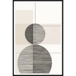 L ART Wall Art "MIDNIGHT CITY III & IV" GLASS FRAMED ART 5 L ART Wall Art