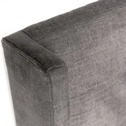 FOUR HANDS Furniture NEWHALL HARBOR GRAY UPHOLSTERED BED