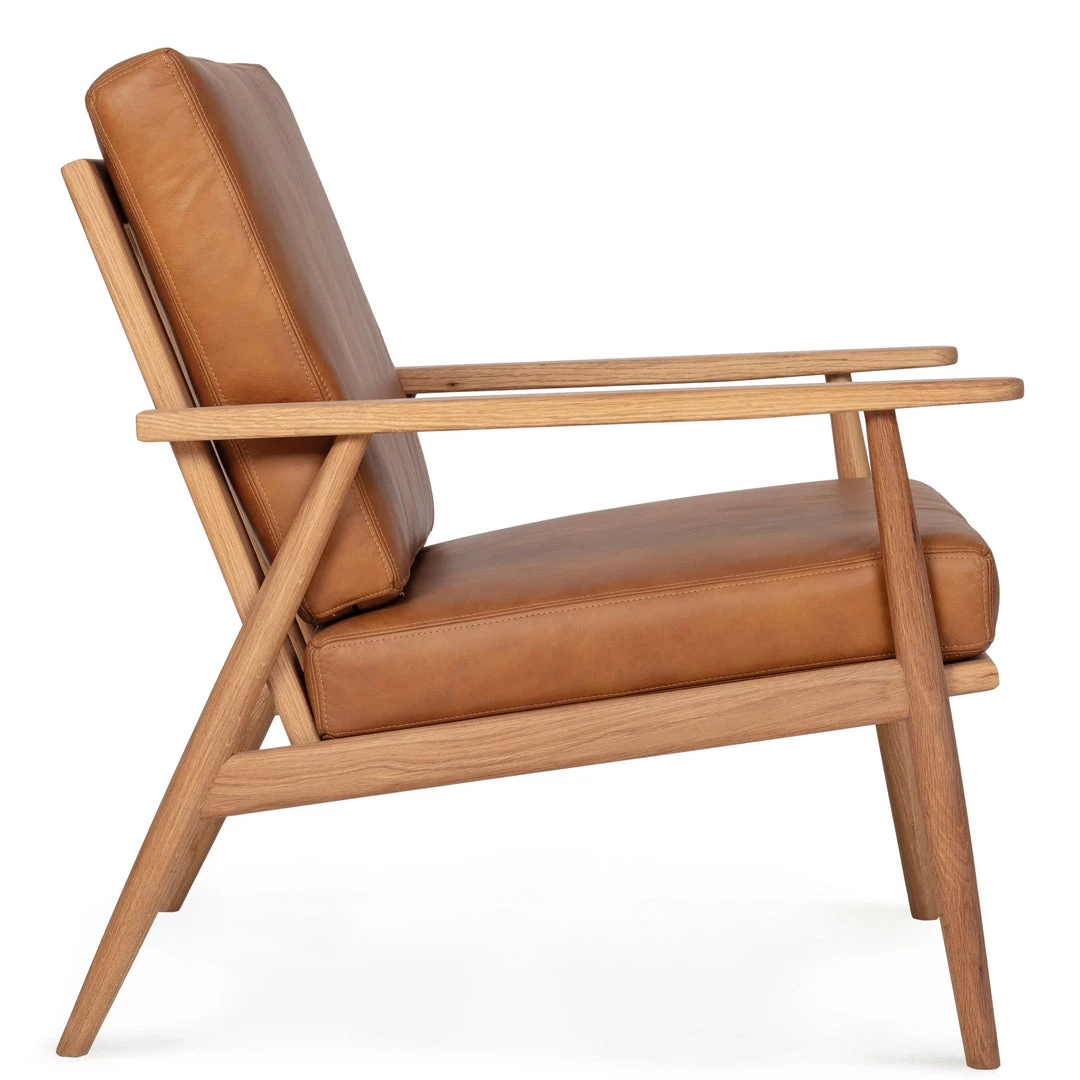 MOES Living Room OAKIE CAMEL LEATHER ARM CHAIR 4 MOES Living Room OAKIE CAMEL LEATHER ARM CHAIR