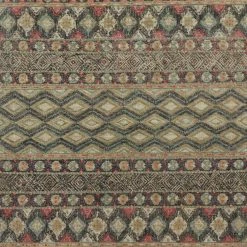 LOLOI OWEN 03 JUTE + WOOL FLAT RUG: SAGE, MULTI