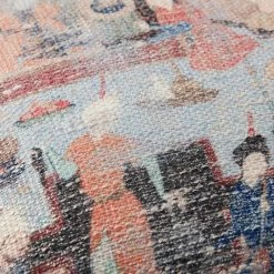 LOLOI Pillows + Poufs VILLAGE SCENES VINTAGE PRINT PILLOWS 14 LOLOI Pillows + Poufs VILLAGE SCENES VINTAGE PRINT PILLOWS