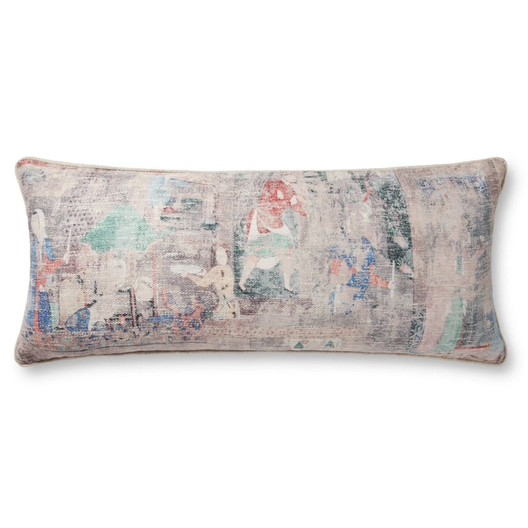 LOLOI Pillows + Poufs VILLAGE SCENES VINTAGE PRINT PILLOWS 4 LOLOI Pillows + Poufs VILLAGE SCENES VINTAGE PRINT PILLOWS