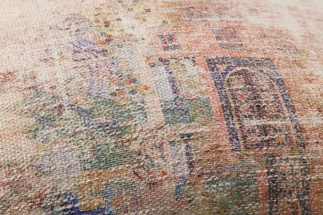 LOLOI Pillows + Poufs VILLAGE SCENES VINTAGE PRINT PILLOWS 12 LOLOI Pillows + Poufs VILLAGE SCENES VINTAGE PRINT PILLOWS