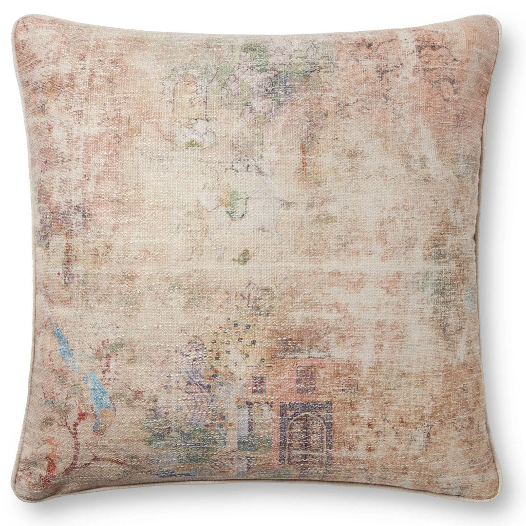 LOLOI Pillows + Poufs VILLAGE SCENES VINTAGE PRINT PILLOWS 10 LOLOI Pillows + Poufs VILLAGE SCENES VINTAGE PRINT PILLOWS